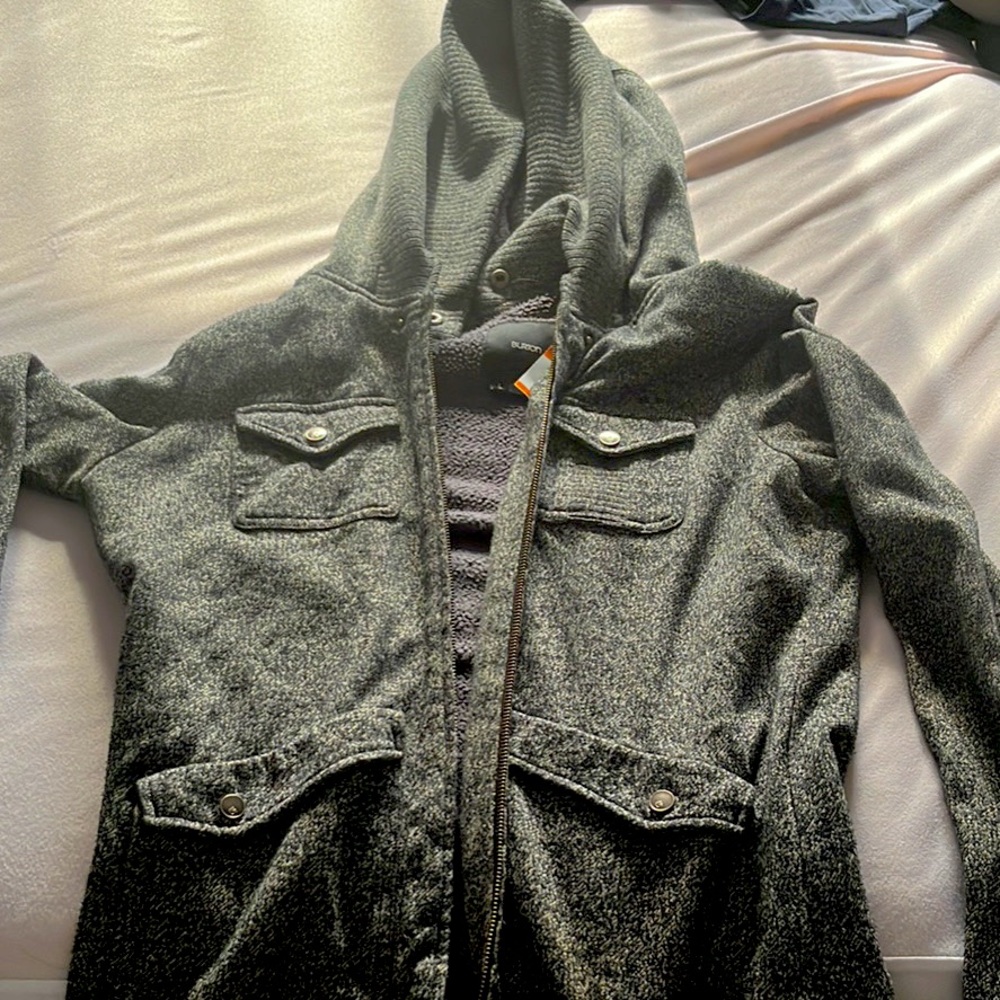 Grey burton sweater